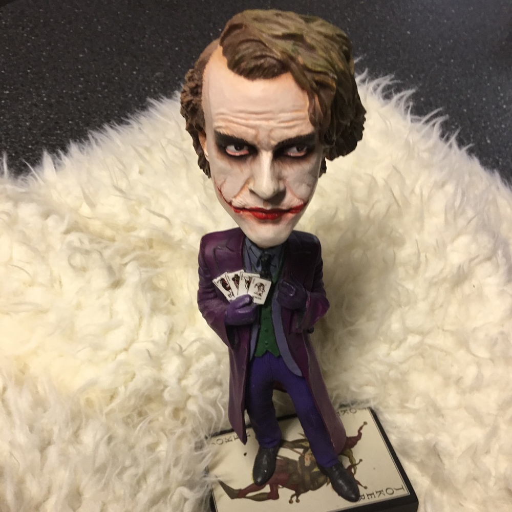 NECA DC Comics Dark Knight Joker Headknocker Collectible Figurine